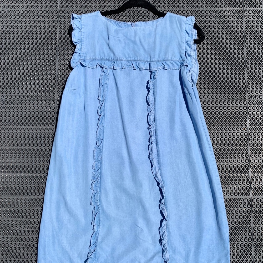 Zara’s Premium Denim Collection Dress